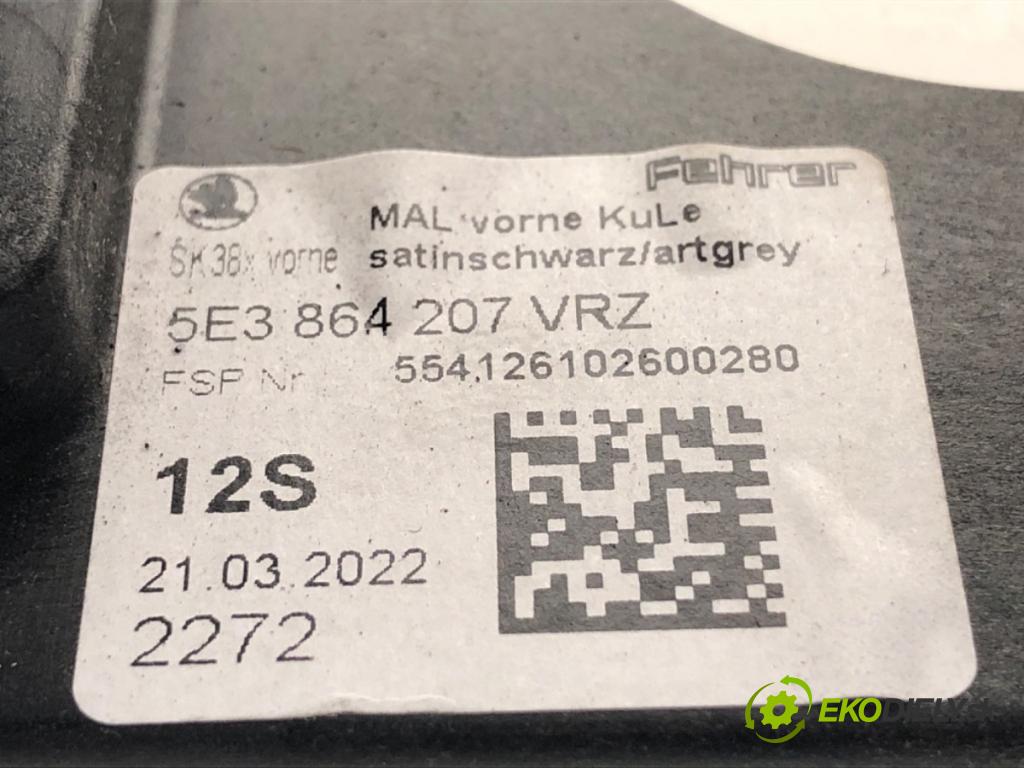 SKODA OCTAVIA IV Kombi 2022 150 kW 1.4 TSI iV 1395 Lakťová opierka 5E3864207 (Lakťová opierka)