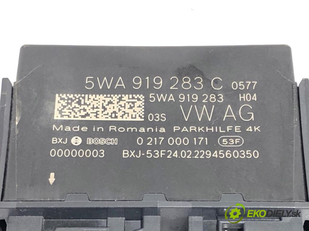 SKODA OCTAVIA IV Kombi 2022 150 kW 1.4 TSI iV 1395 Modul PDC 5WA919283C (Riadiaca jednotka ostatné)