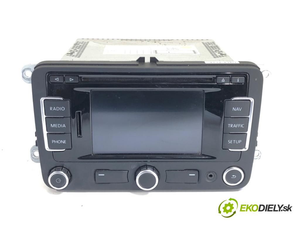 VW POLO V liftback 2011 66 kW 1.6 TDI 1598 RADIO 3C0035270B (Audio zariadenie)