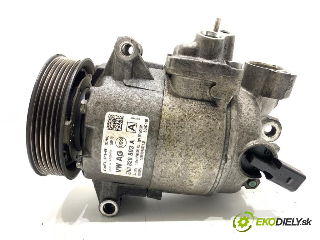 VW POLO V liftback 2011 66 kW 1.6 TDI 1598 kompresor klimatizace 5N0820803A (Kompresory)
