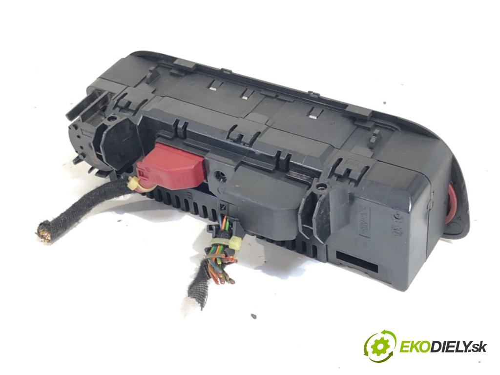 VW POLO V liftback 2011 66 kW 1.6 TDI 1598 Panel ovládania kúrenia 6R0907044E (Prepínacie páčky pod volantom)