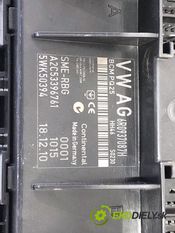 VW POLO V liftback 2011 66 kW 1.6 TDI 1598 Modul komfortu 6R0937087H (Modul komfortu)