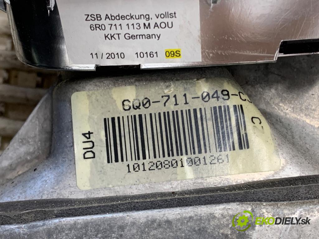 VW POLO V liftback 2011 66 kW 1.6 TDI 1598 Kulisa 6Q0711049CJ (Rýchlostná páka (kulisa))