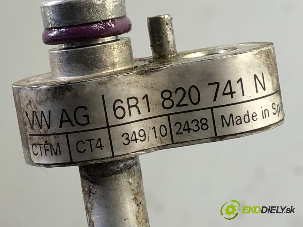 VW POLO V liftback 2011 66 kW 1.6 TDI 1598 rúrka klimatizácie 6R1820741N (Rúrka klimatizácie)