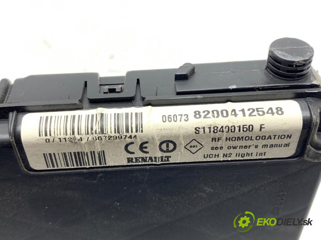 RENAULT SCÉNIC II nadwozie wielkoprzestrzenne (MPV) 2006 78 kW 1.5 dCi (JM1E, JM16) 1461 Modul UCH 8200412548 (Riadiaca jednotka ostatné)