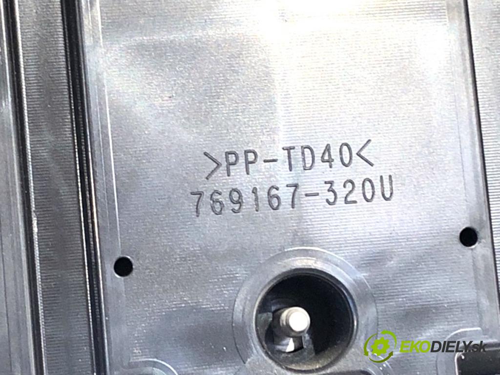 TOYOTA AYGO II liftback 2015 51 kW 1.0 (KGB40) 998 Prístrojovka 769167-320U (Prístrojová doska)