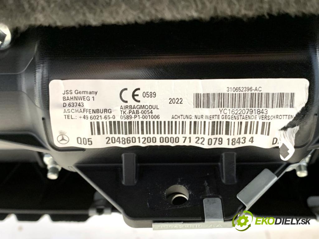MERCEDES-BENZ S204 Kombi 2008 125 kW C 220 CDI (204.208) 2148 Palubná doska silentbloku pasy 2048601200 0008605602