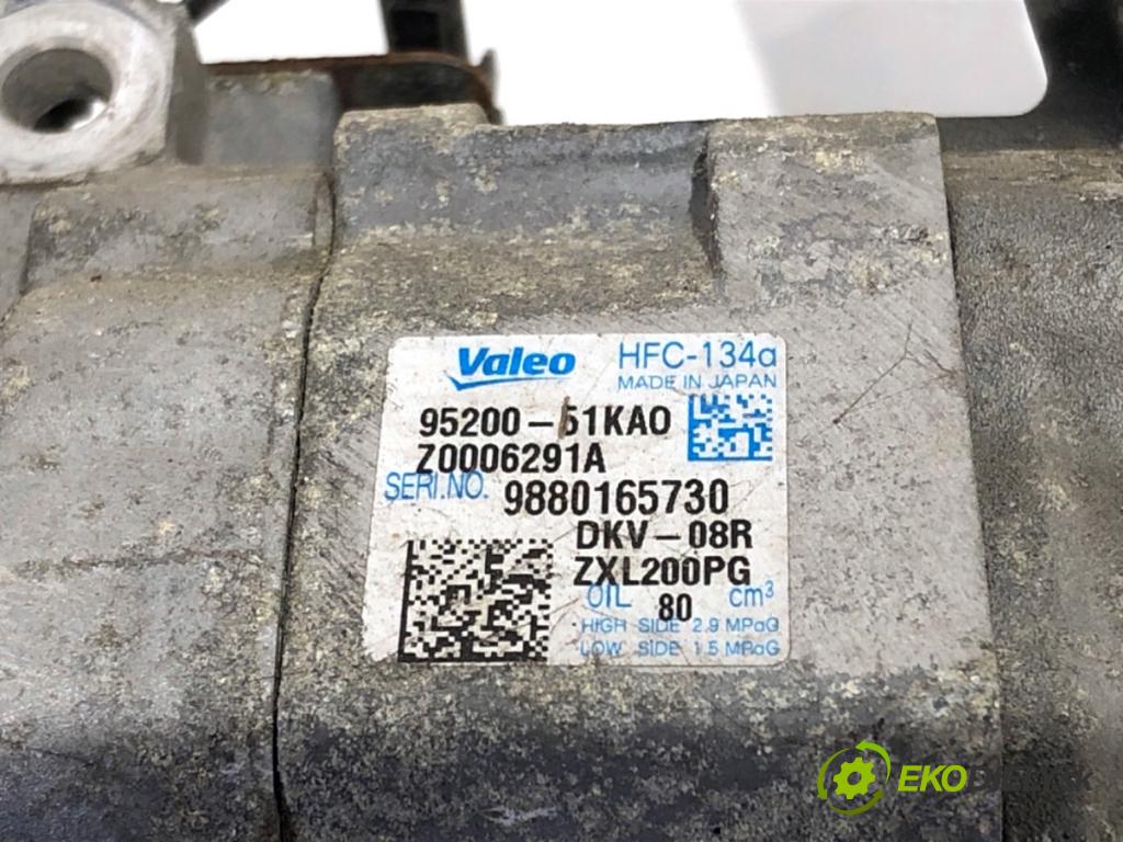 OPEL AGILA liftback 2009 63 kW 1.2 (F68) 1242 Kompresor klimatizácie 95200-51KA0 (Kompresor klimatizácie)