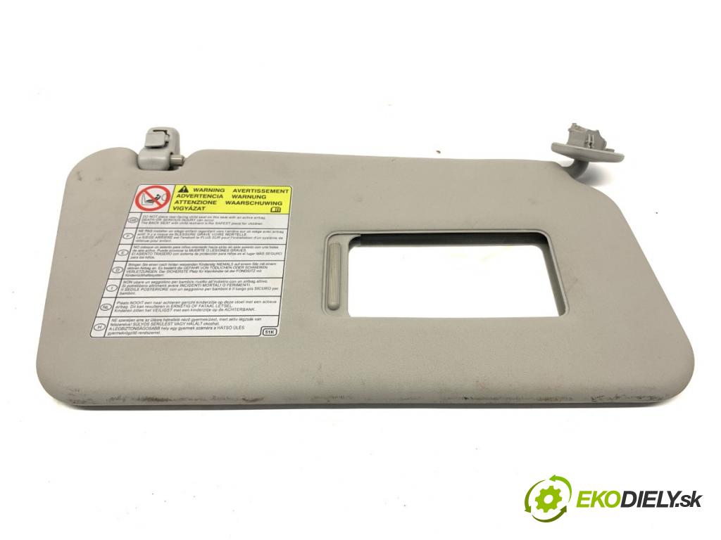 OPEL AGILA liftback 2009 63 kW 1.2 (F68) 1242 Clona slnečná ľavy 