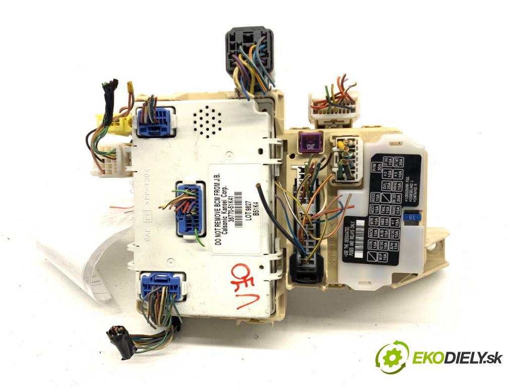 OPEL AGILA liftback 2009 63 kW 1.2 (F68) 1242 modul BSI 36770-51K41 (Pojistkové skříňky)