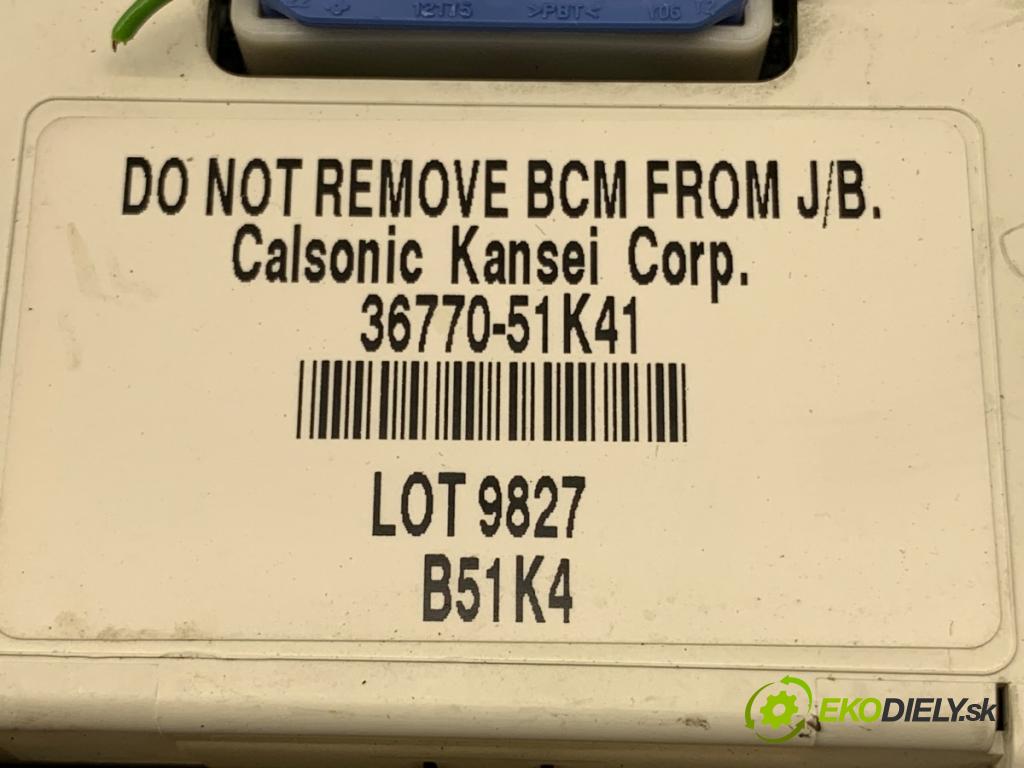 OPEL AGILA liftback 2009 63 kW 1.2 (F68) 1242 modul BSI 36770-51K41 (Pojistkové skříňky)