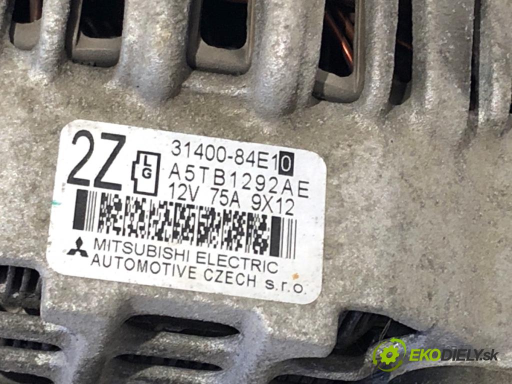 OPEL AGILA liftback 2009 63 kW 1.2 (F68) 1242 Alternátor 31400-84E10 (Alternátor)