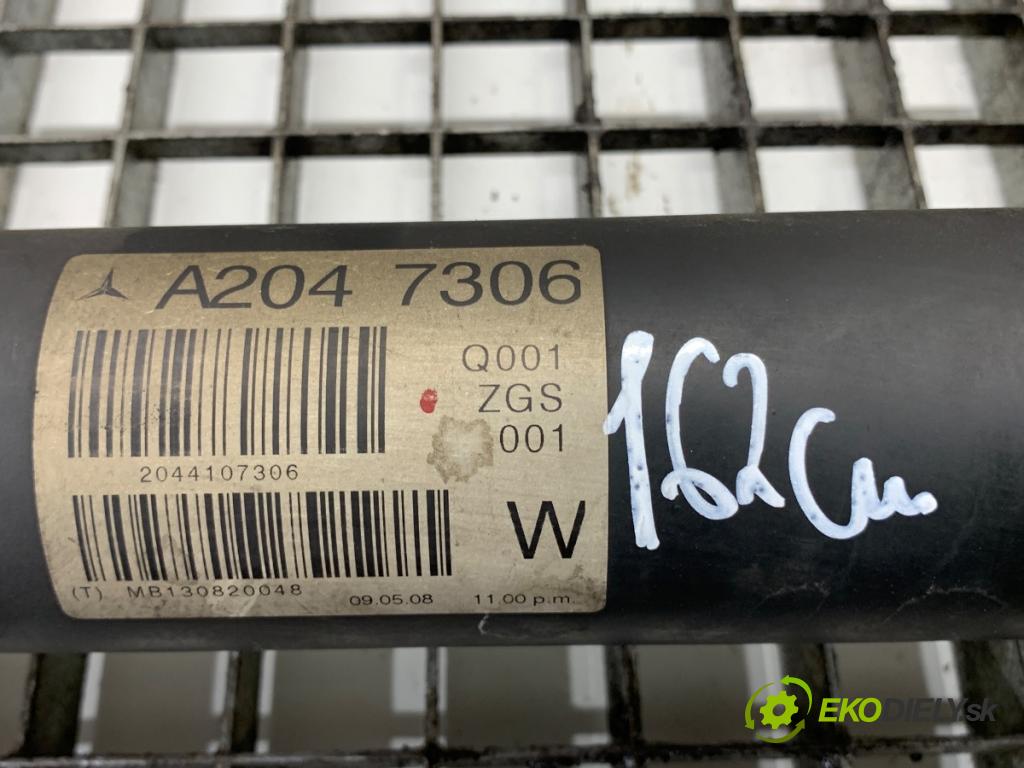 MERCEDES-BENZ S204 Kombi 2008 125 kW C 220 CDI (204.208) 2148 Kardaň, hriadeľ hnací zad A2047306 (Kardaňový hriadeľ)