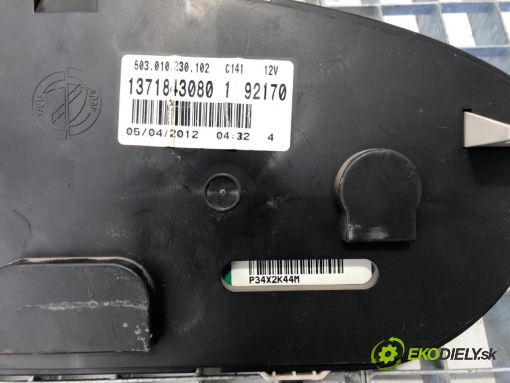 PEUGEOT BOXER II Skrzynia 2012 96 kW 2.2 HDi 130 2198 Prístrojovka 1371843080 (Prístrojová doska)