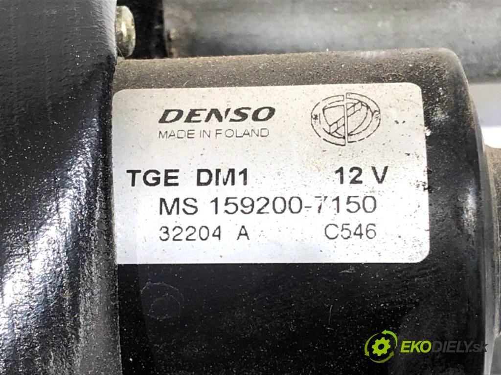 FIAT PANDA II liftback 2004 40 kW 1.1 (169.AXA1A) 1108 Mechanizmus stieračov predný MS159200-7150 (Motorček stieračov predný)