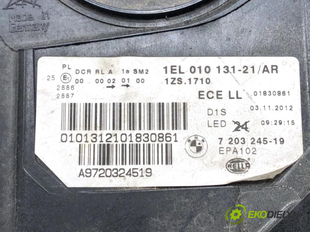 BMW F11 Kombi 2013 135 kW 520 d 1995 Svetlomet ľavy predný XENON 7203245