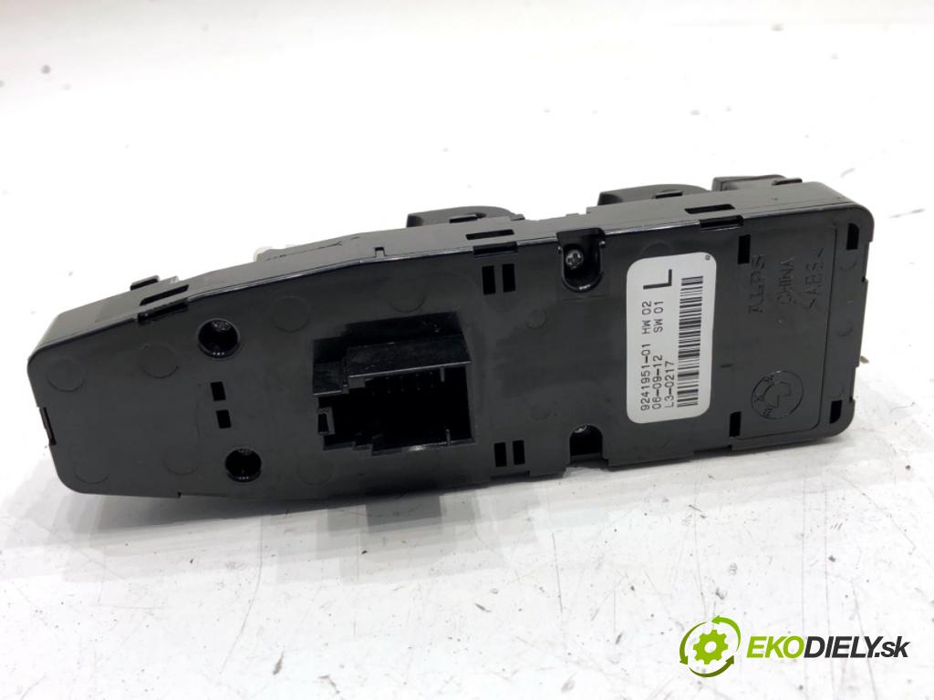 BMW F11 Kombi 2013 135 kW 520 d 1995 Prepínač okien 9241951 (Prepínacie páčky pod volantom)
