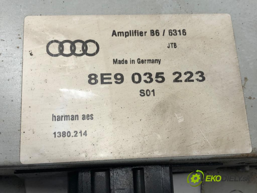 AUDI A4 B6 sedan 2003 110 kW 2.0 FSI 1984 Zosilňovač 8E9035223 (Zosilňovač)