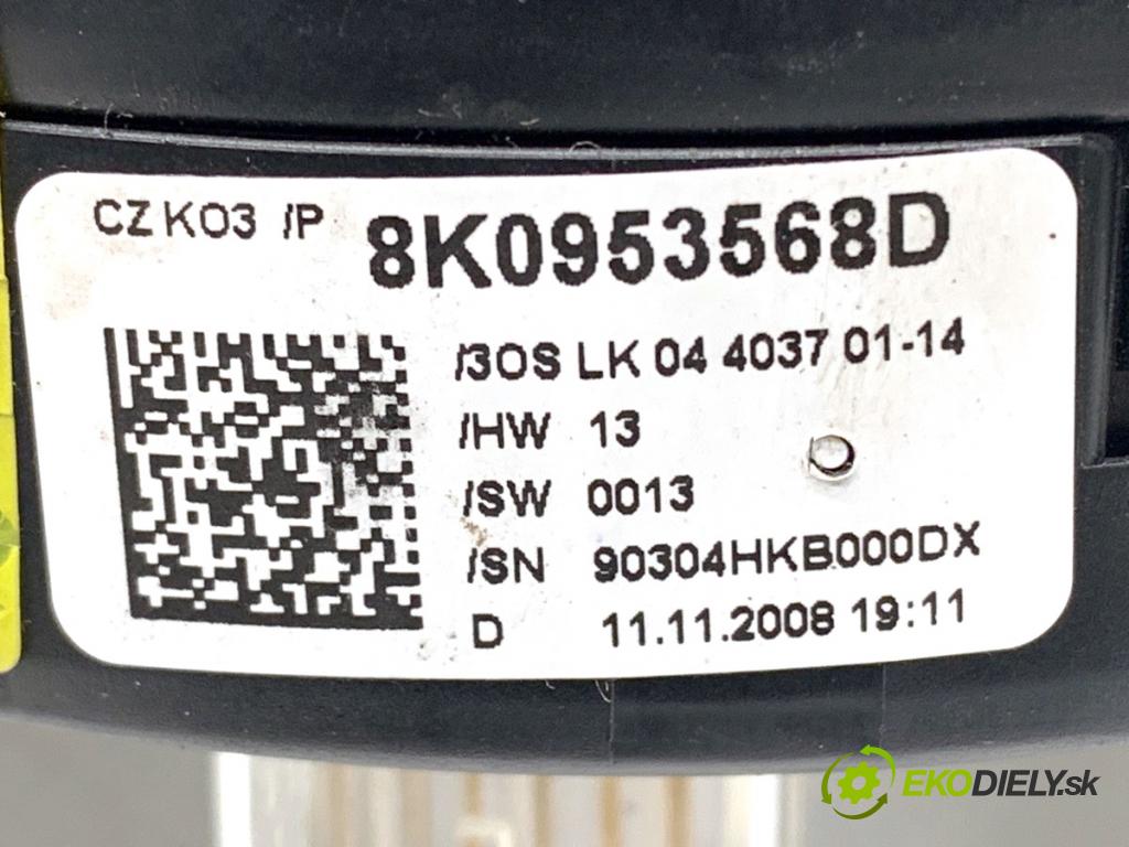 AUDI A4 B8 Kombi 2009 118 kW 1.8 TFSI 1798 Prepínač kombinovaný 8K0953568D (Prepínacie páčky pod volantom)