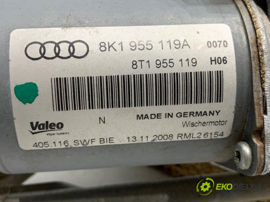 AUDI A4 B8 Kombi 2009 118 kW 1.8 TFSI 1798 Mechanizmus stieračov predný 8K1955119A (Motorček stieračov predný)