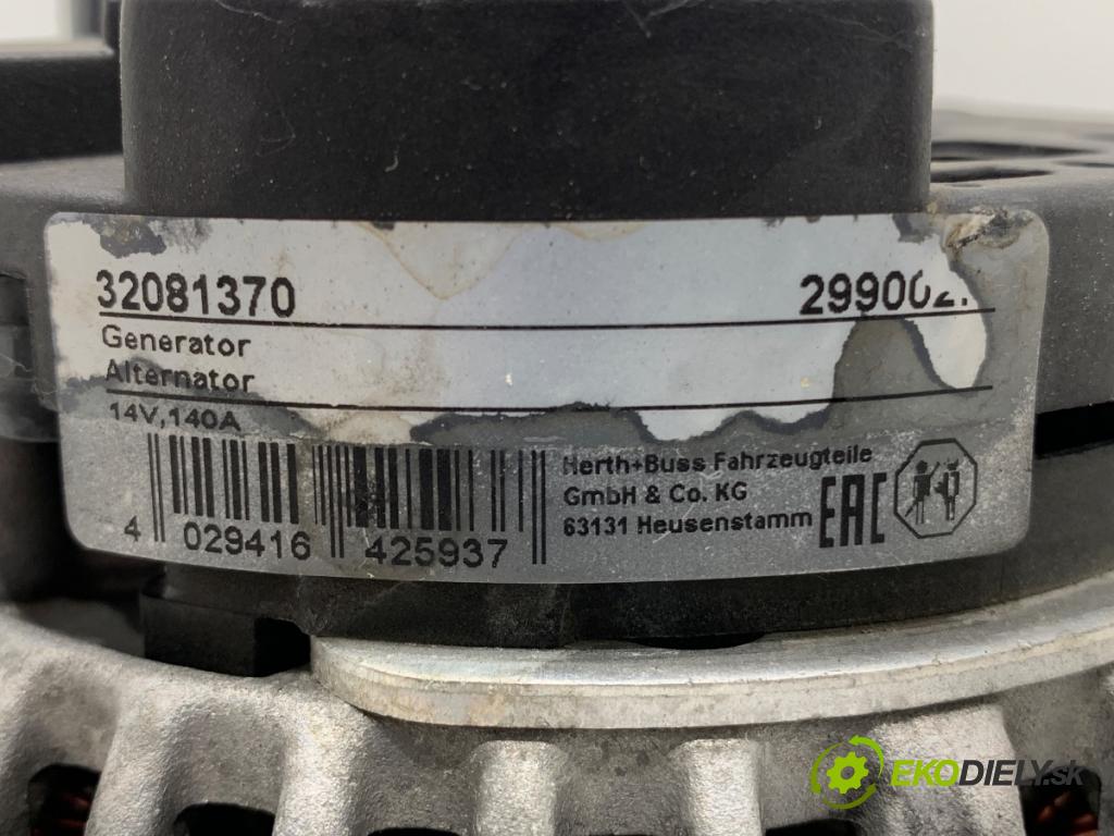 AUDI A4 B8 Kombi 2009 118 kW 1.8 TFSI 1798 Alternátor  (Alternátor)