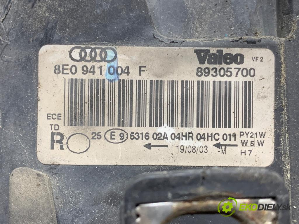 AUDI A4 B6 sedan 2003 110 kW 2.0 FSI 1984 Svetlomet pravy predný 8E0941004F