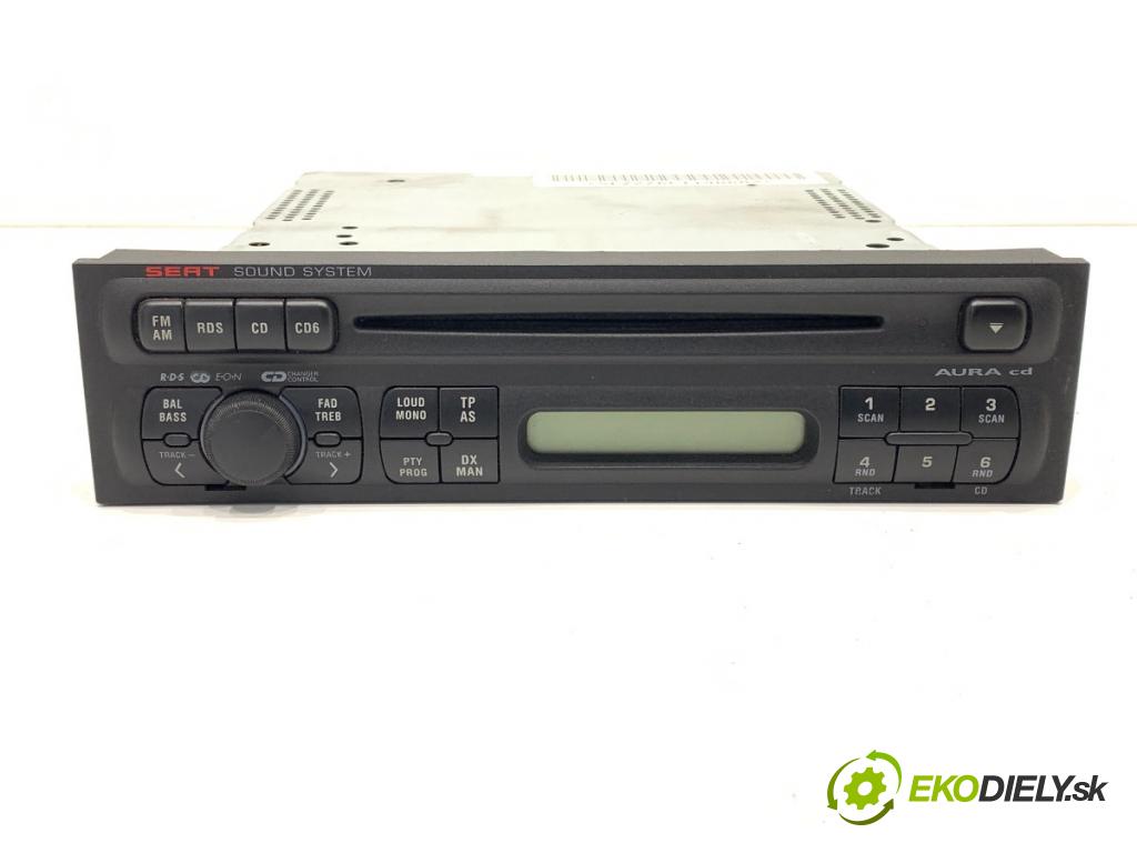 SEAT TOLEDO II sedan 2003 81 kW 1.9 TDI 1896 RADIO 1M0035186K (Audio zariadenie)