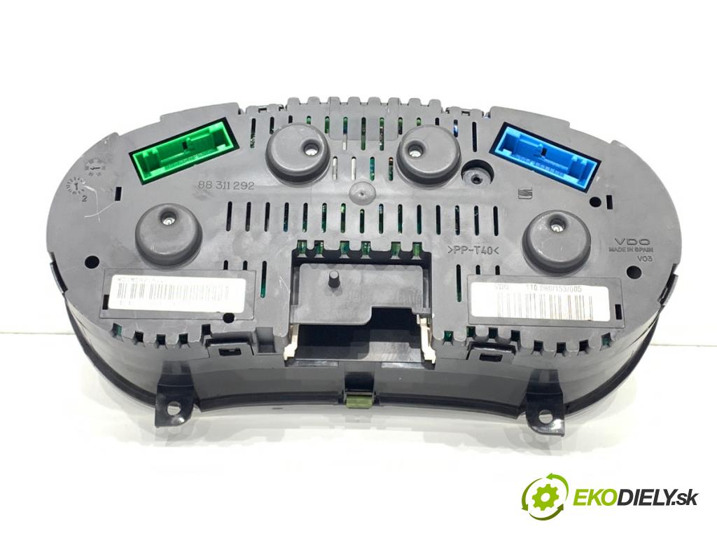 SEAT TOLEDO II sedan 2003 81 kW 1.9 TDI 1896 Prístrojovka 1M0920822D (Prístrojová doska)