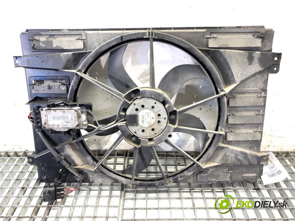 VW GOLF VI liftback 2012 66 kW 1.6 TDI 1598 ventilátor chladiče 1K0121205AF (Ventilátory)