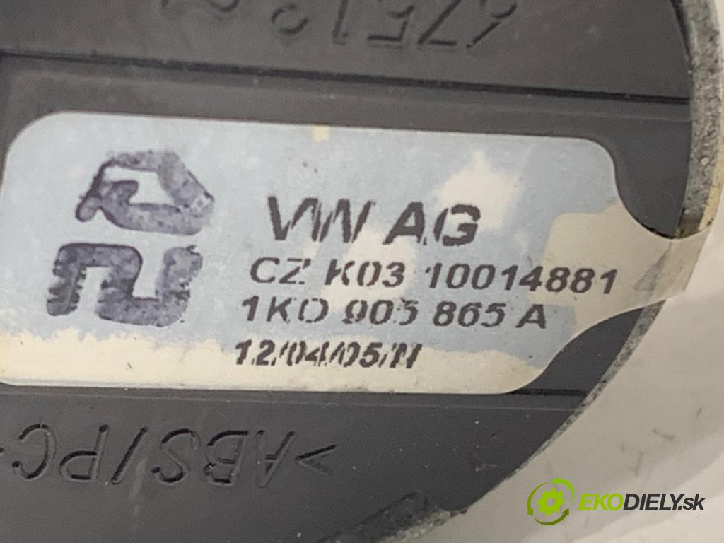 VW GOLF VI liftback 2012 66 kW 1.6 TDI 1598 spinačka 1K0905865A (Spínacia skrinka)