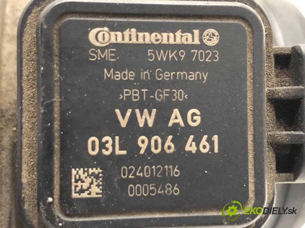 VW GOLF VI liftback 2012 66 kW 1.6 TDI 1598 Váha vzduchu 03L906461 (Váha vzduchu)