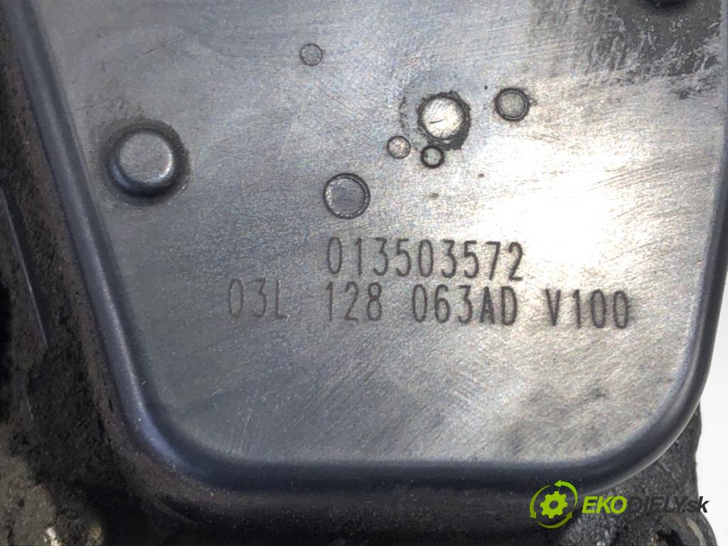 VW GOLF VI liftback 2012 66 kW 1.6 TDI 1598 Škrtiaca klapka 03L128063AD (Škrtiaca klapka)