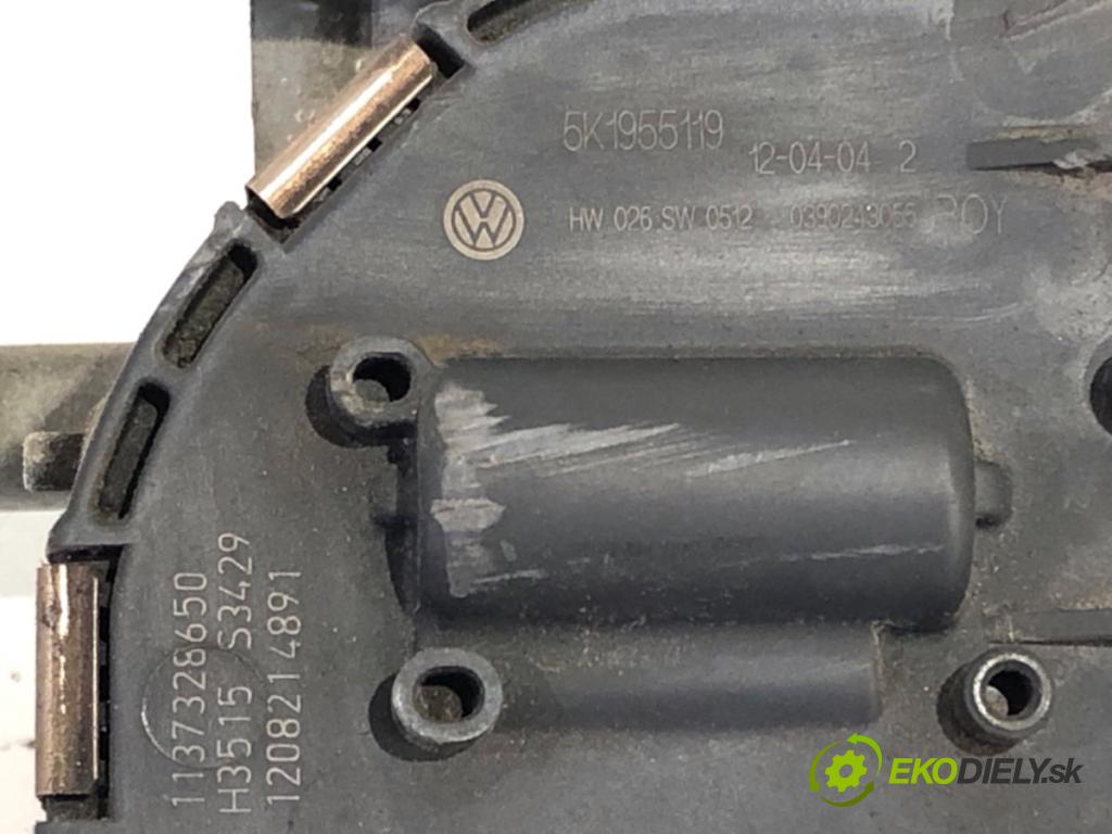 VW GOLF VI liftback 2012 66 kW 1.6 TDI 1598 mechanismus stěračů přední část 5K1955023 (Motorek stěračů přední)