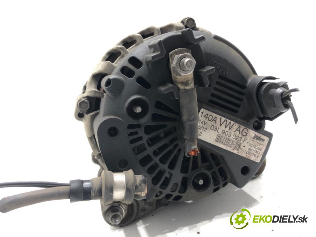 VW GOLF VI liftback 2012 66 kW 1.6 TDI 1598 Alternátor 03L903023F (Alternátor)
