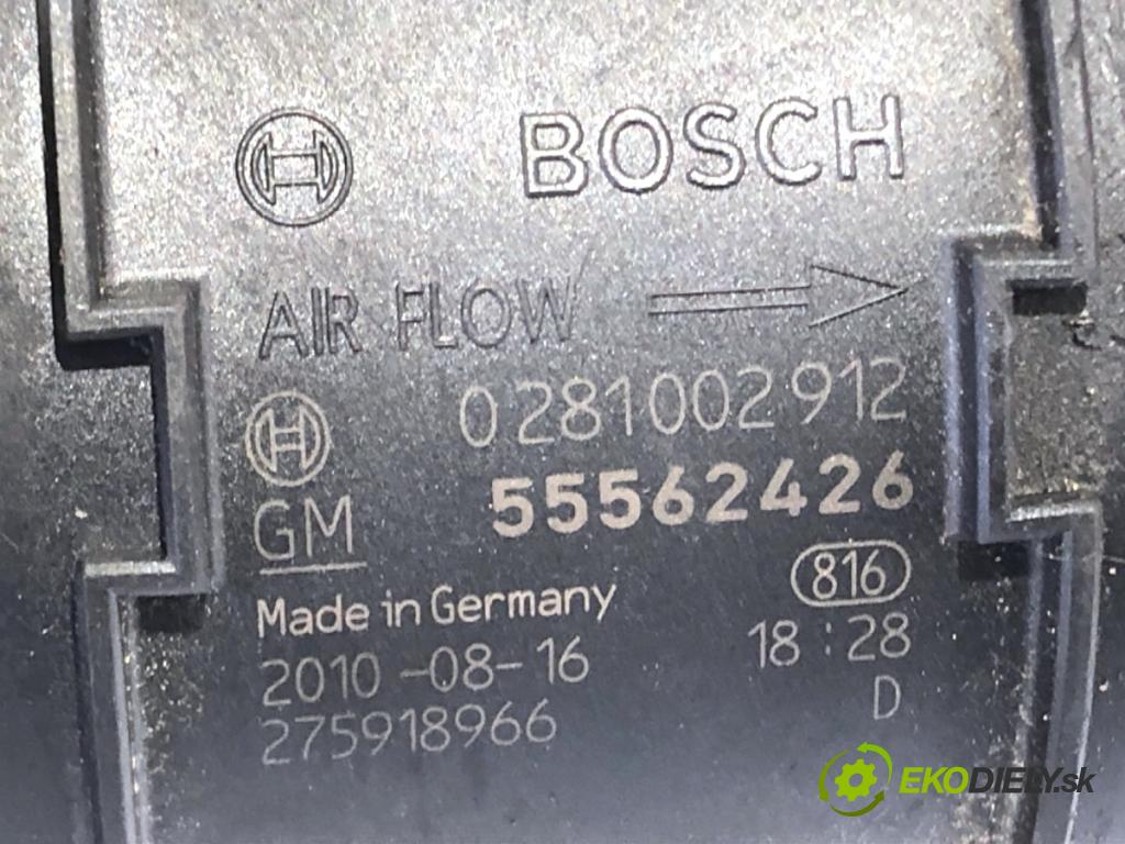 OPEL INSIGNIA A Kombi 2010 118 kW 2.0 CDTI (35) 1956 Váha vzduchu 55562426 (Váha vzduchu)