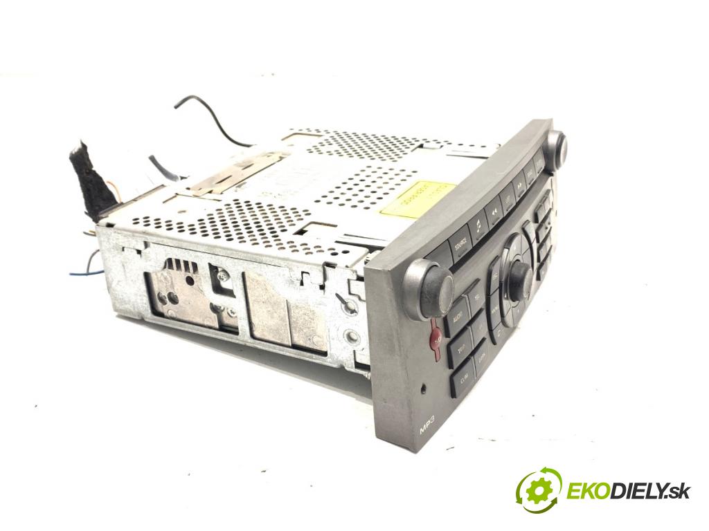 PEUGEOT 407 SW Kombi 2006 100 kW 2.0 HDi 135 1997 RADIO 96614505YW (Audio zariadenie)