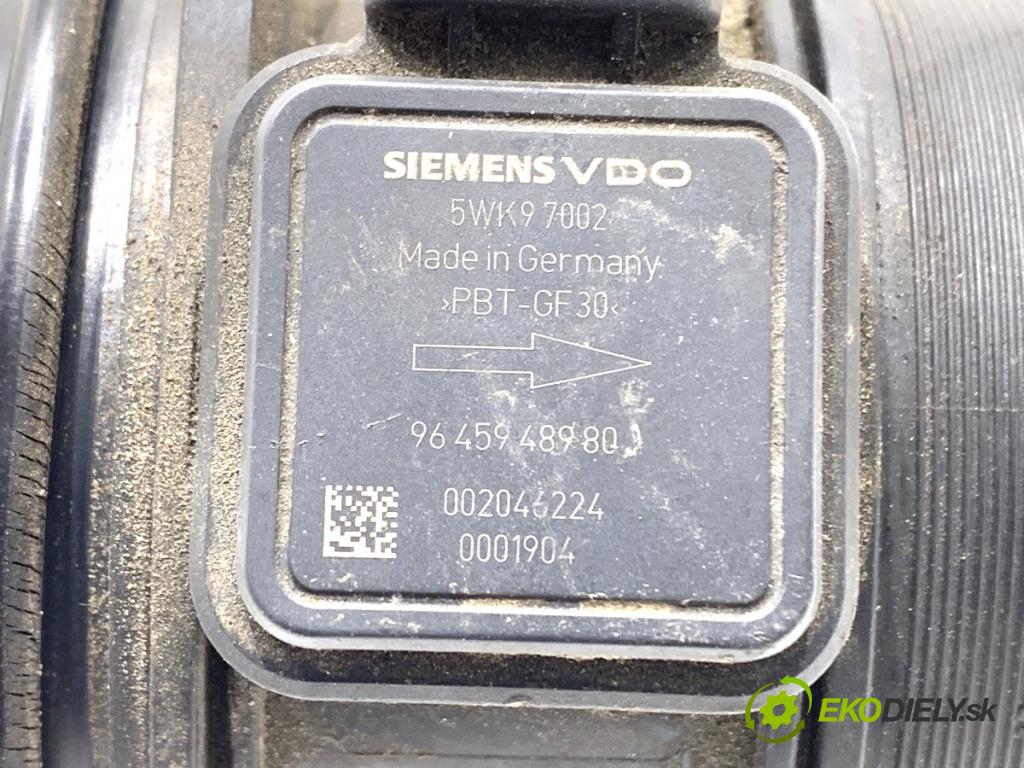 PEUGEOT 407 SW Kombi 2006 100 kW 2.0 HDi 135 1997 Váha vzduchu 9645948980 (Váha vzduchu)