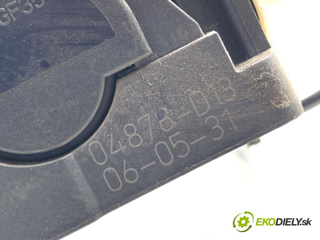 PEUGEOT 407 SW Kombi 2006 100 kW 2.0 HDi 135 1997 Potenciometer plynu F00C3E2429 (Potenciometer plynového pedálu)