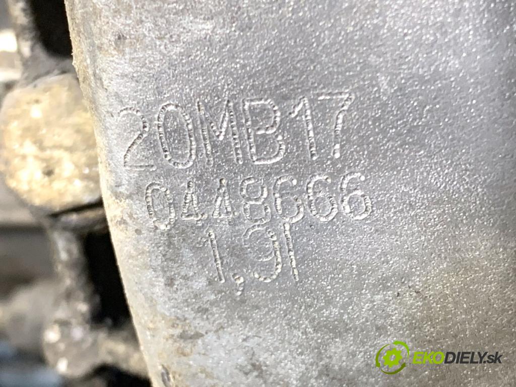 PEUGEOT 407 SW Kombi 2006 100 kW 2.0 HDi 135 1997 Prevodovka 20MB17 (Prevodovka)