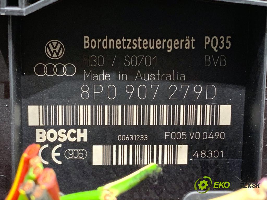 AUDI A3 8P liftback 2004 103 kW 2.0 TDI 1968 Modul BORDNETZ 8P0907279D (Riadiaca jednotka ostatné)