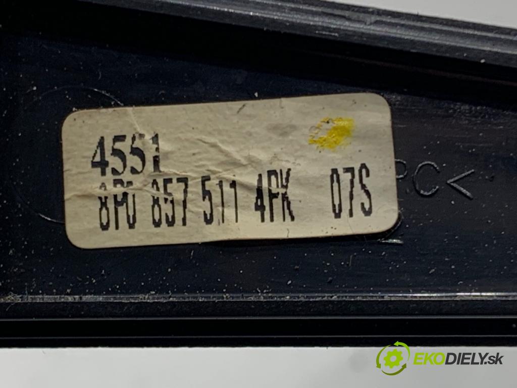 AUDI A3 8P liftback 2004 103 kW 2.0 TDI 1968 zpětné zrcátko vnitřní 8P0857511 (Světla vnitřní)