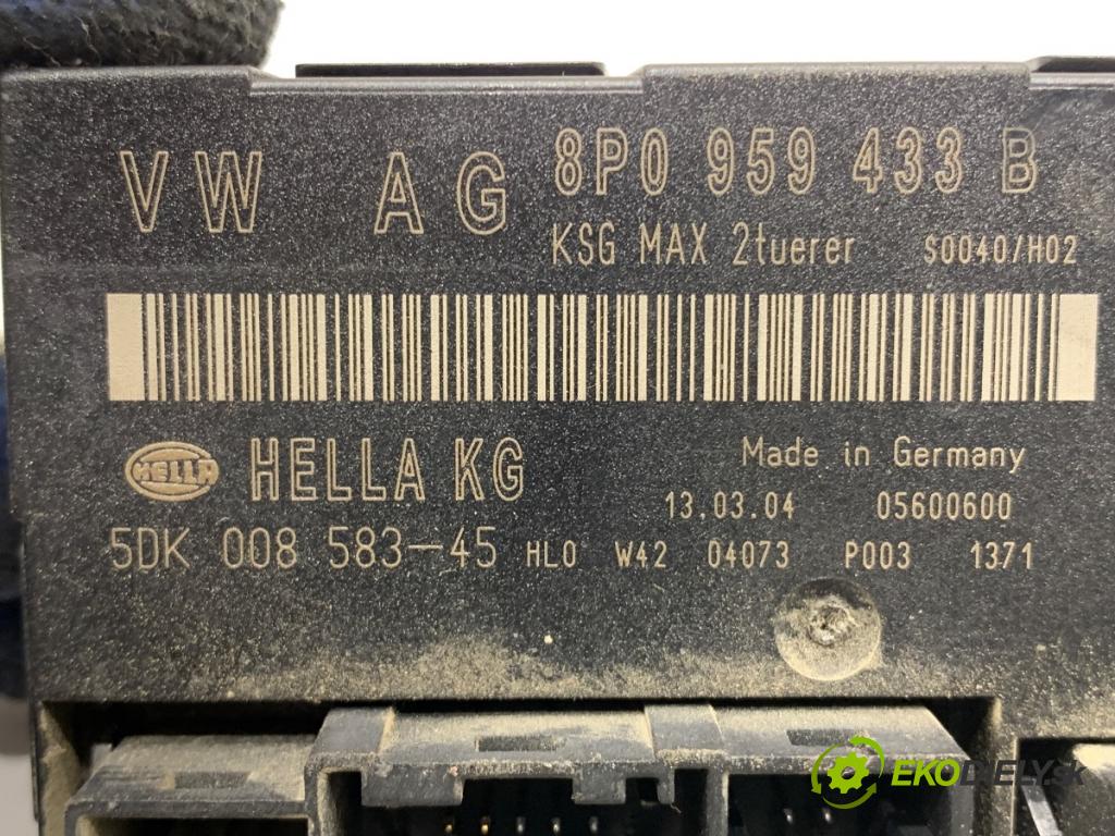 AUDI A3 8P liftback 2004 103 kW 2.0 TDI 1968 Modul komfortu 8P0959433 (Modul komfortu)