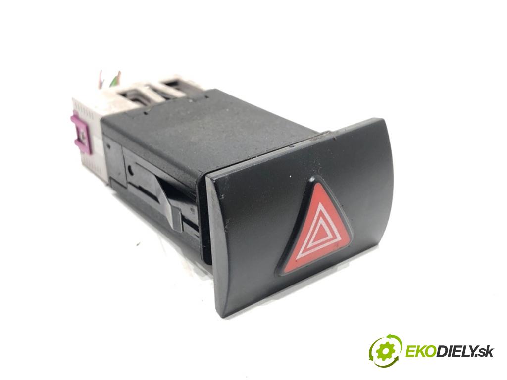 SEAT LEON I liftback 2000 132 kW 1.8 20V T 1781 Spínač svetiel výstražných (núdzových) 1M0941509 (Prepínacie páčky pod volantom)