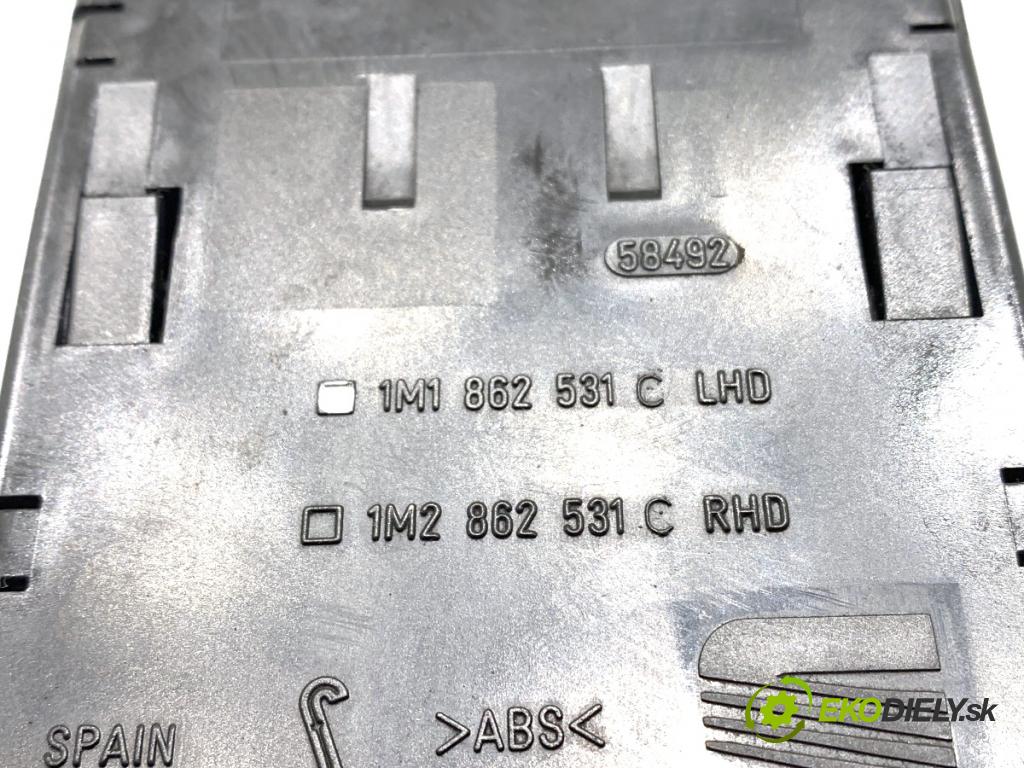 SEAT LEON I liftback 2000 132 kW 1.8 20V T 1781 Držiak na nápoje 1M1862531C (Držiak (úchyt) na nápoje)