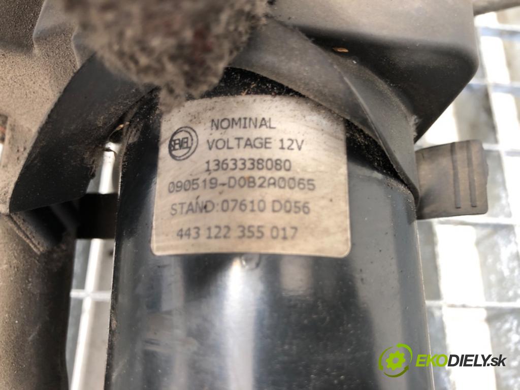 FIAT DUCATO III Autobus 2009 115 kW 160 Multijet 3,0 D 2999 Mechanizmus stieračov predný 1363338080 (Motorček stieračov predný)