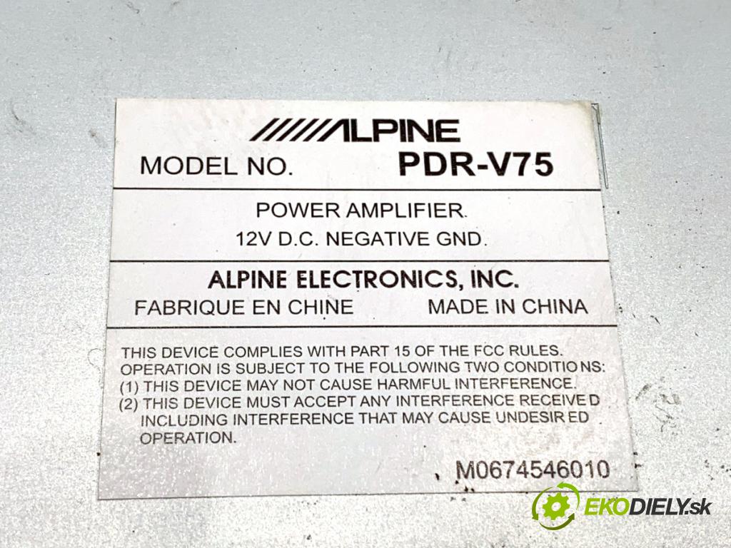 SUBARU IMPREZA III WRX sedan 2015 221 kW 2.0 AWD 1998 Zosilňovač PDR-V75 (Zosilňovač)