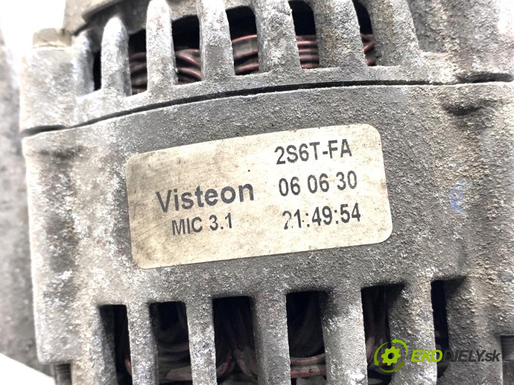 FORD FIESTA MK6 liftback 2006 44 kW 1.3 1299 Alternátor 2S6T-FA (Alternátor)