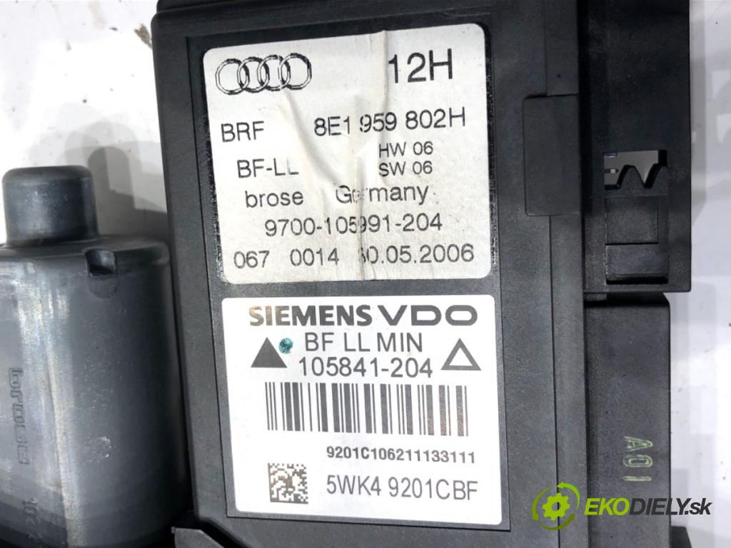 AUDI A4 B7 Kombi 2006 103 kW 2.0 TDI 1968 mechanismus okna pravý přední část 8E1959802H