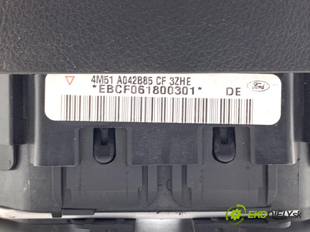 FORD FOCUS II liftback 2007 74 kW 1.6 1596 AirBag volantu 4M51-A042B85-CF (Airbag)