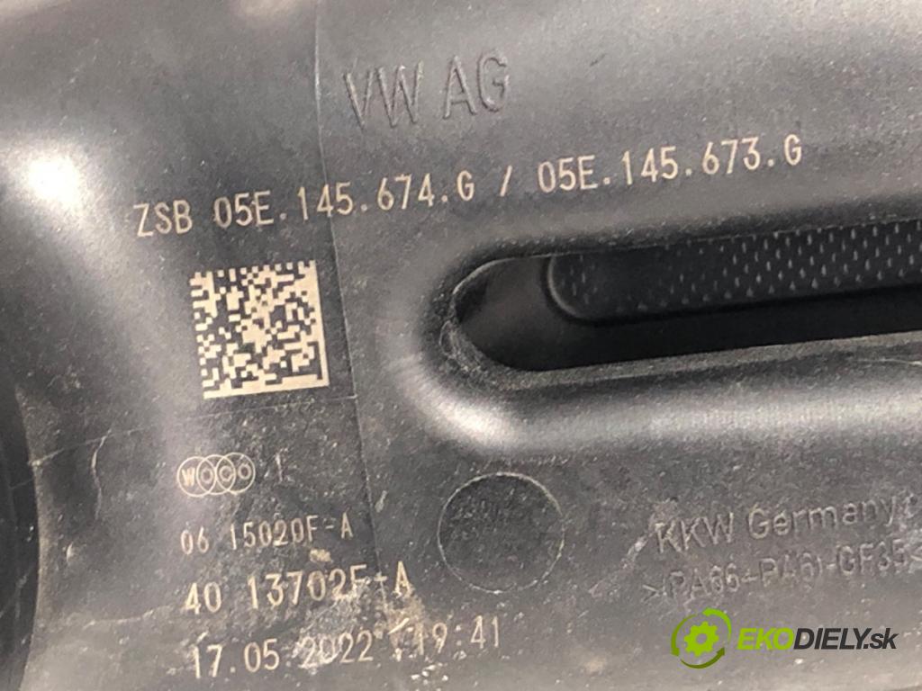 VW GOLF VIII liftback 2022 96 kW 1.5 TSI 1495 Rúra turba 05E145674G